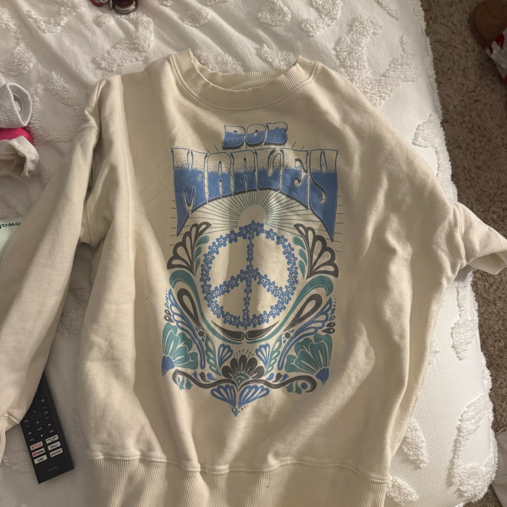 American eagle bob marley crewneck